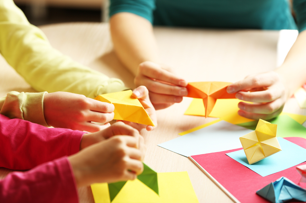 Origami voltimine.